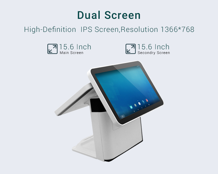 Dual Screen Cash Register