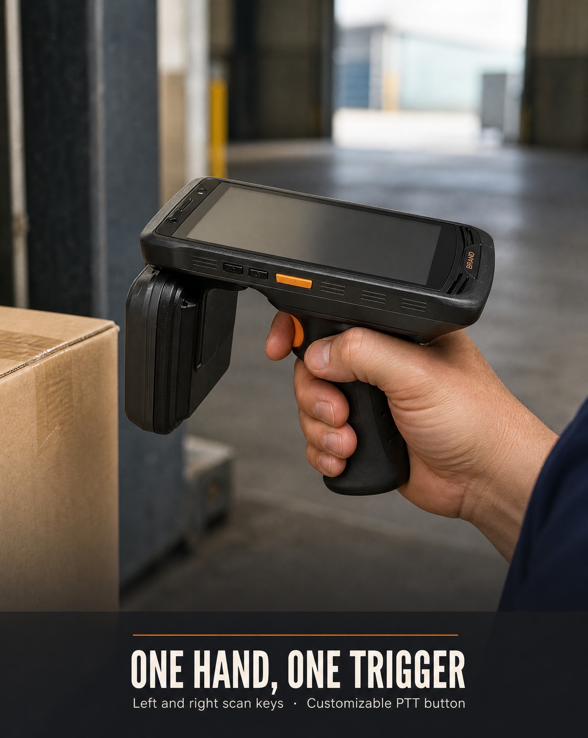 HT518-K55 long range RFID terminal for warehouse inventory HT518-K55 long range RFID terminal for warehouse inventory