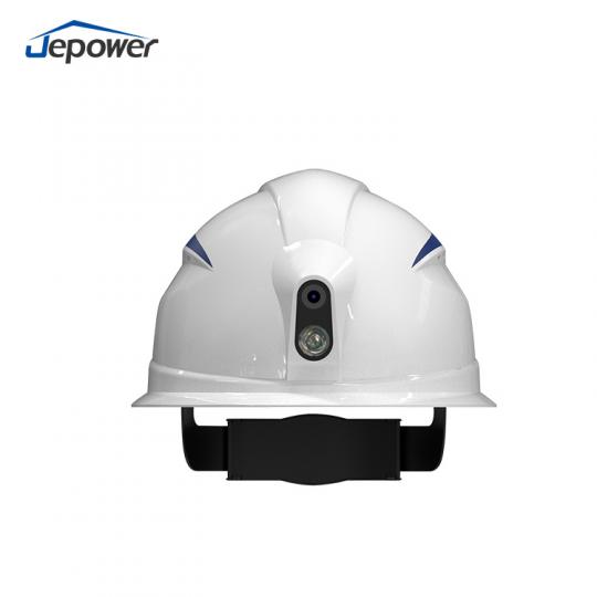 4G Ssmart hard hat with Camera Live streaming camera for construction