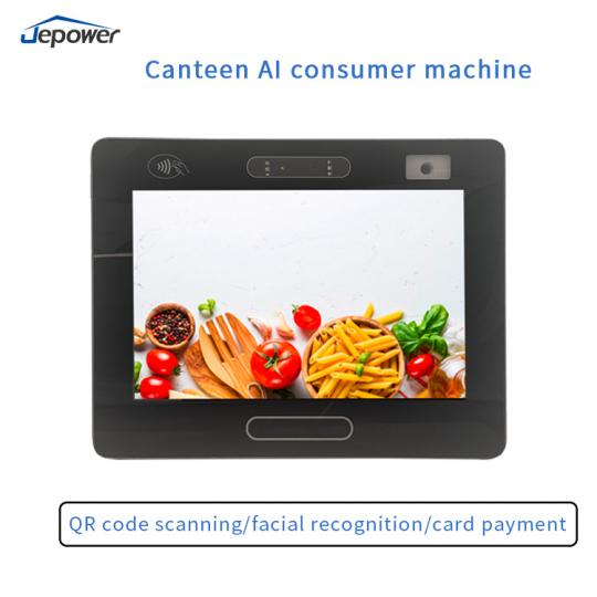 Canteen code scanning payment equipment