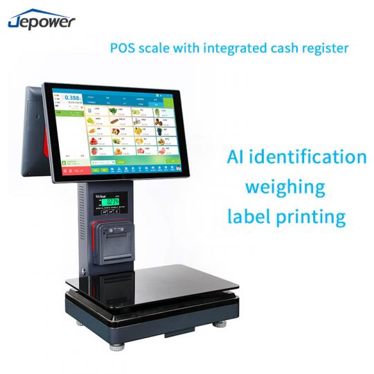 AI cash register all-in-one machinel_Android AI POS Scale JP762A-H100_All-in-one cash register