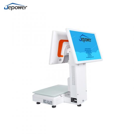 AI cash register integrated weighing equipment_Android AI POS Scale JP762A-H100