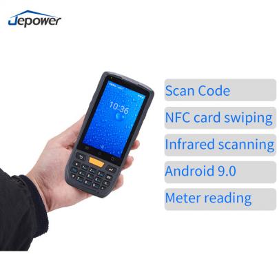 4 inch Android pda barcode scanner Infrared meter reading