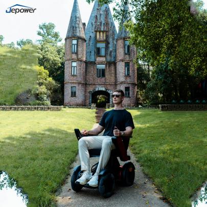 All-Terrain Mobility Scooter 10 MPH Folding Compact Power Chair Electric