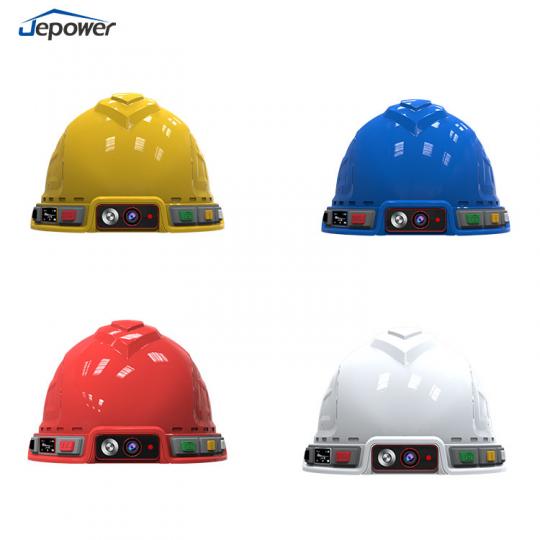 Smart helmet_Construction smart hard hat_AI intelligent safety helmet