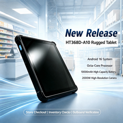 HT368D-A10 10.1-inch Android 16 Rugged Tablet