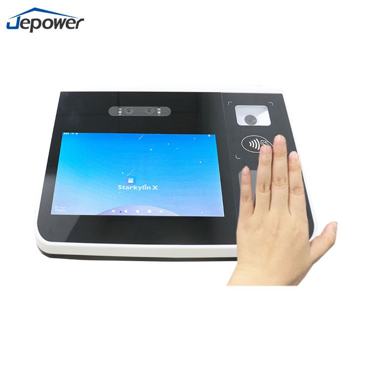 How to use Jepower desktop palm swipe payment terminal?