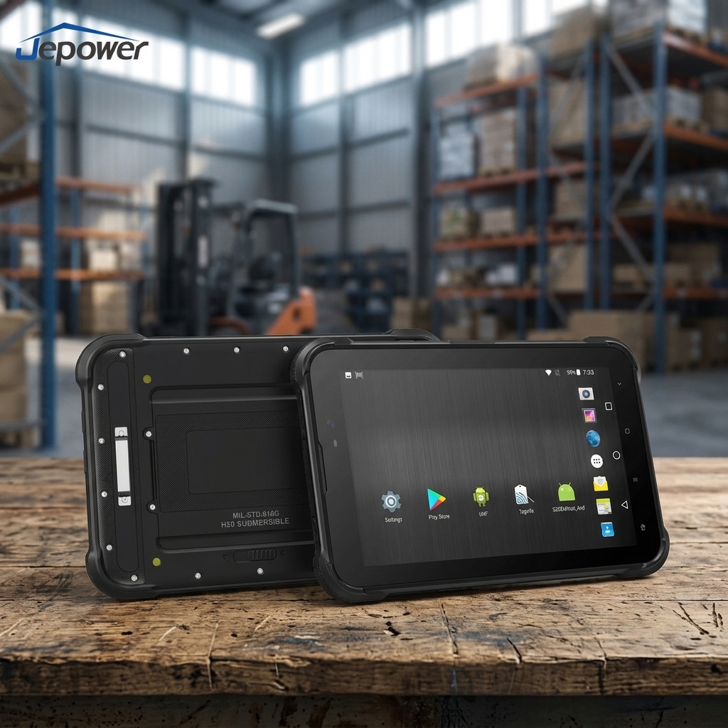 Rugged Industrial Tablet – Biometric NFC/Fingerprint Device fo