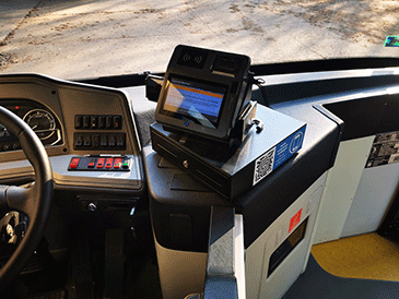Android POS Terminal-JP762AC for payment on Bus and manage the Bus System